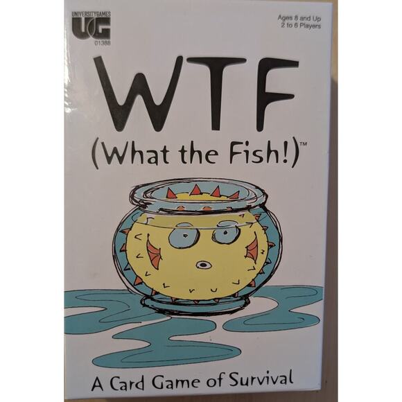 🏖WTF What the Fish Card Game - Picture 1 of 2